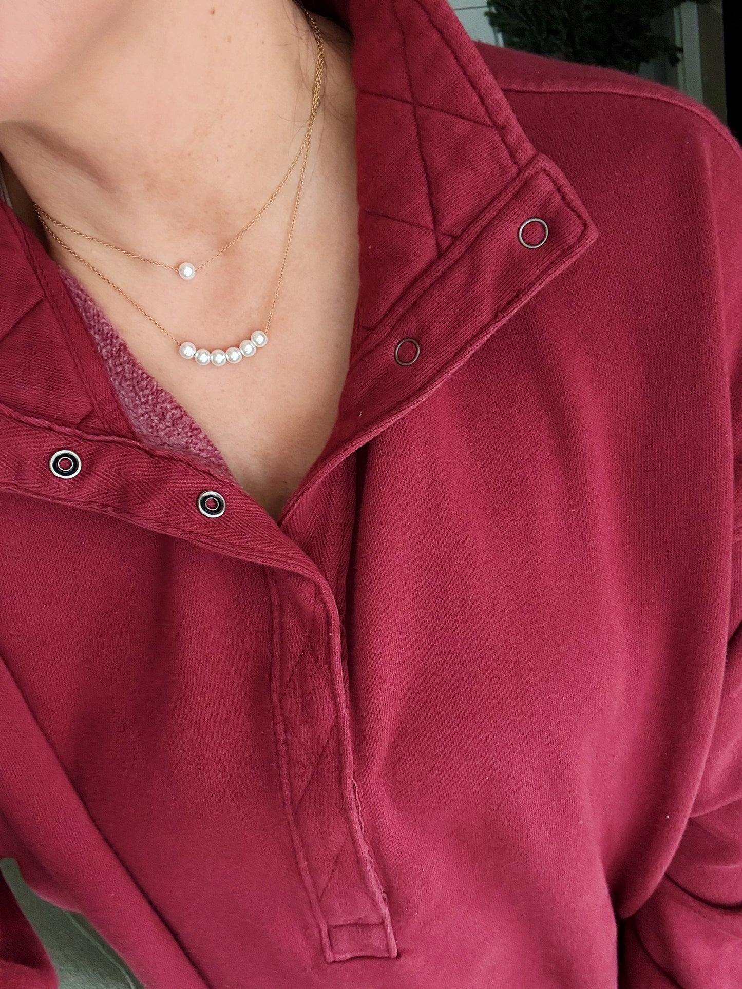 Winter Pearl Necklace