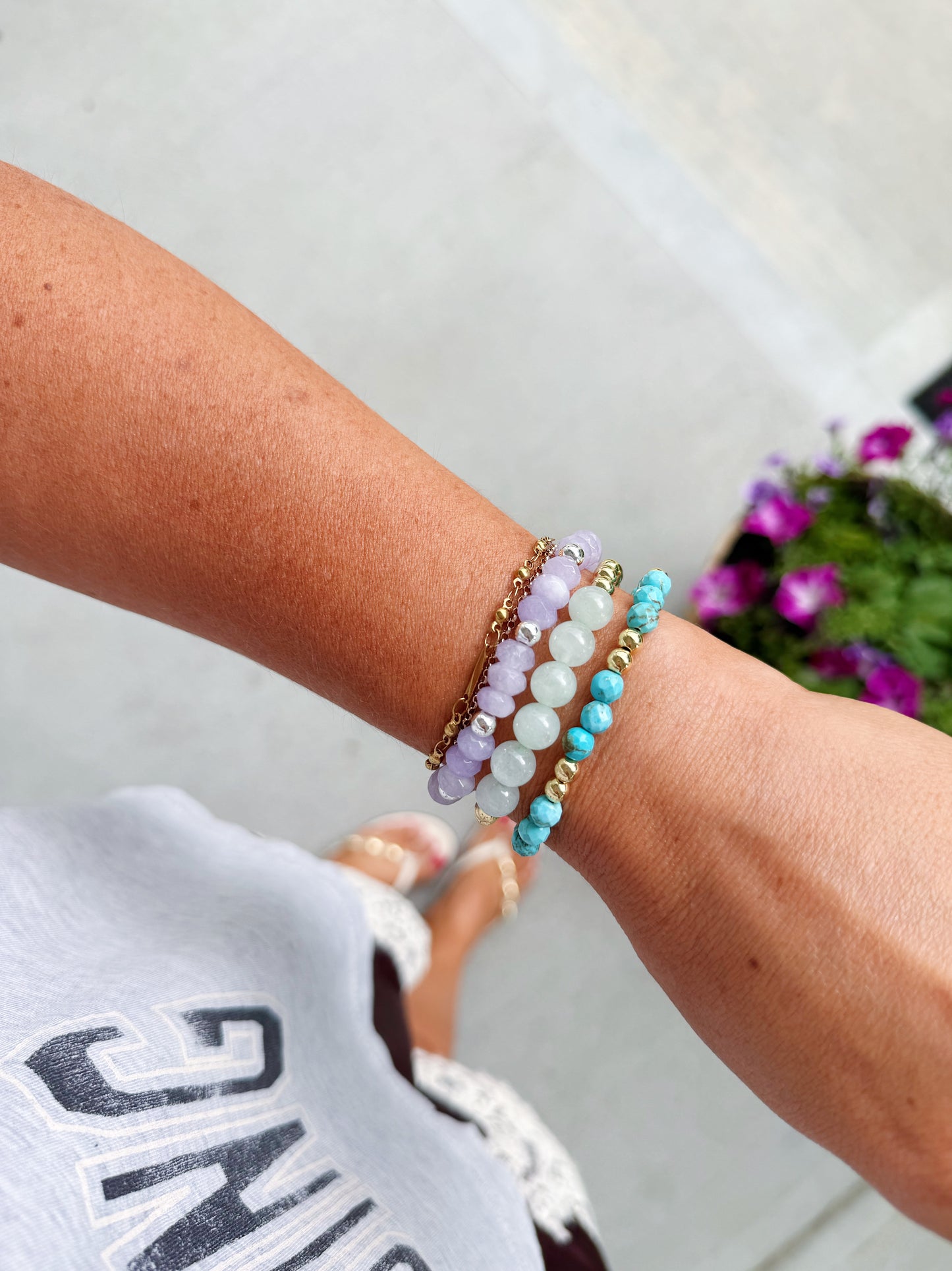Violet + Silver
