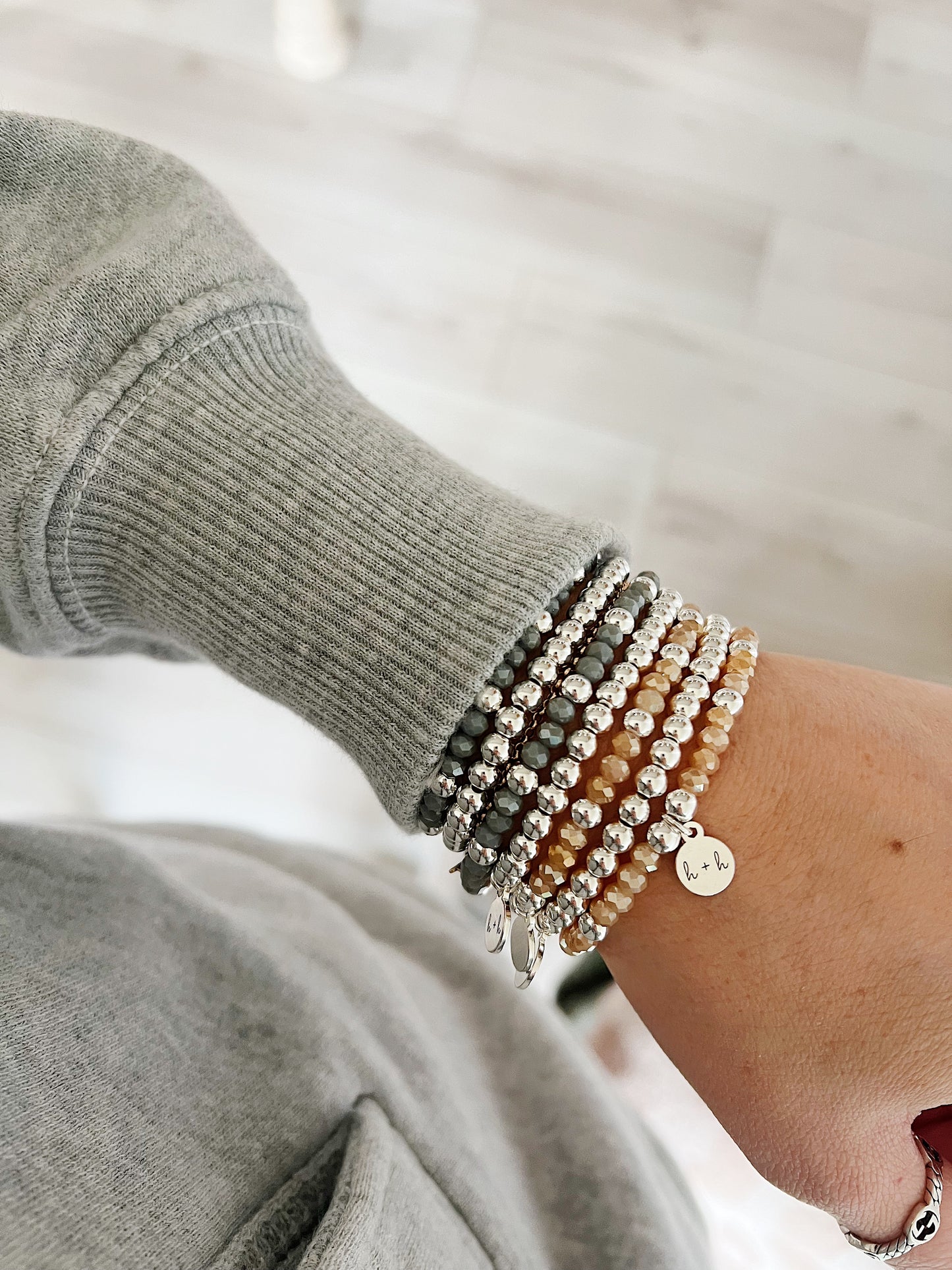 Champagne + Silver