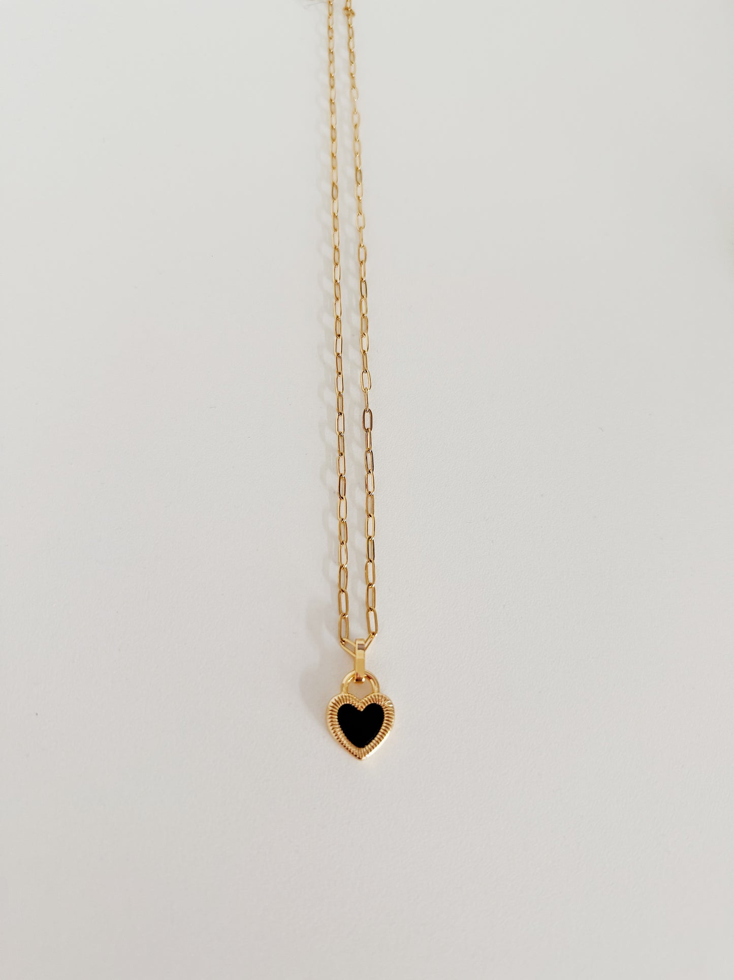 Reversible Heart Necklace