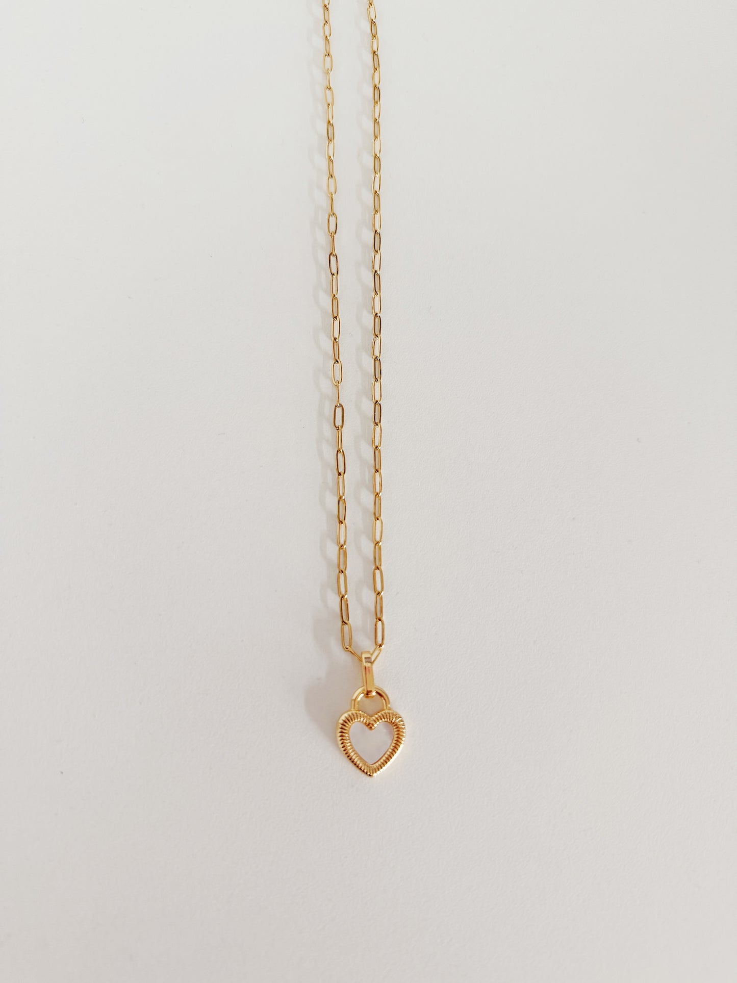 Reversible Heart Necklace