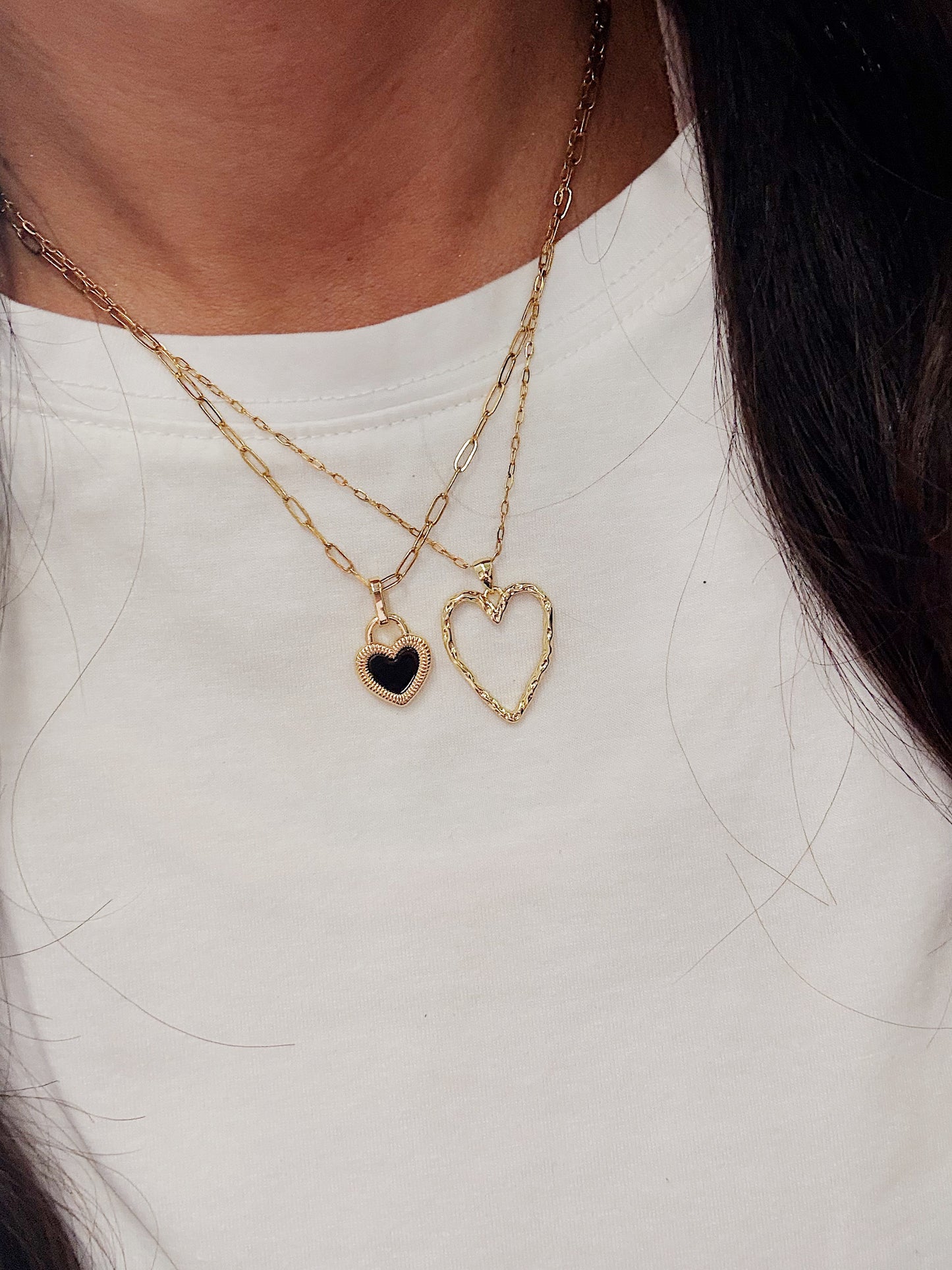Reversible Heart Necklace