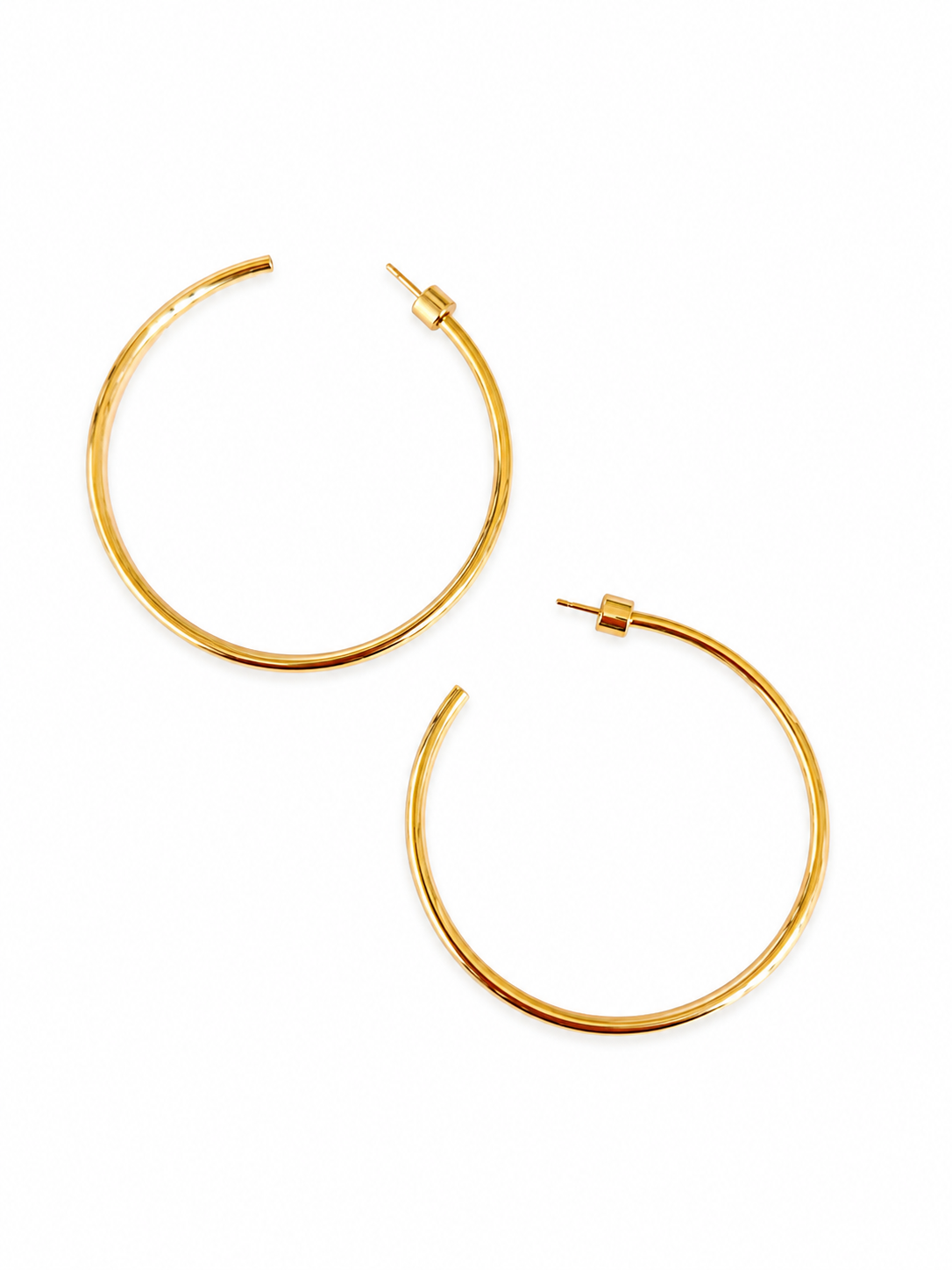 Large Gold Hoops