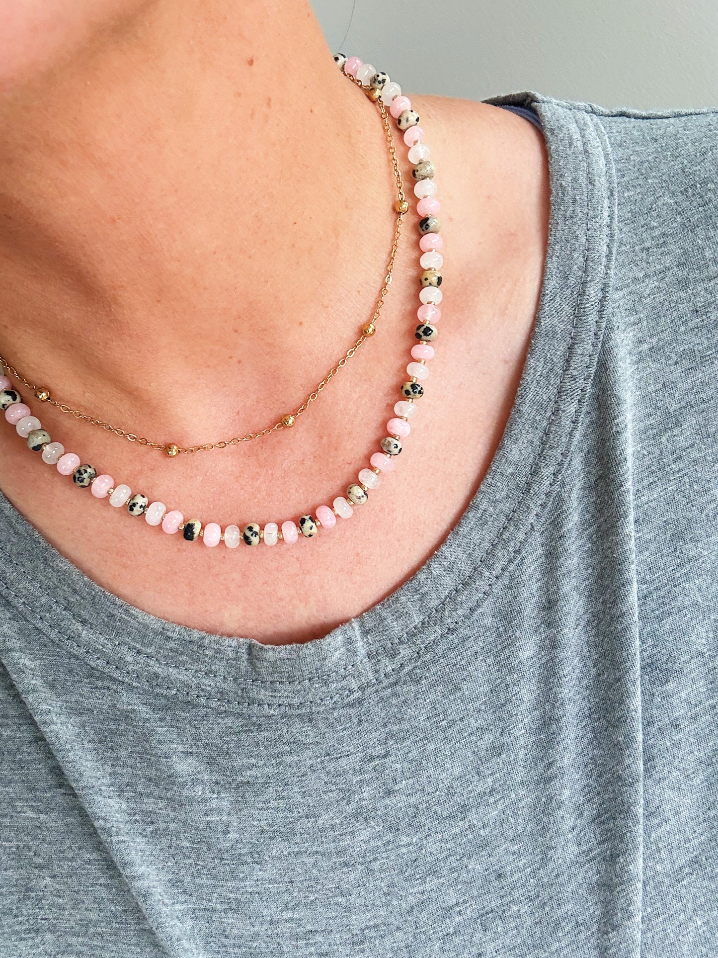 Gold Ball Choker Necklace