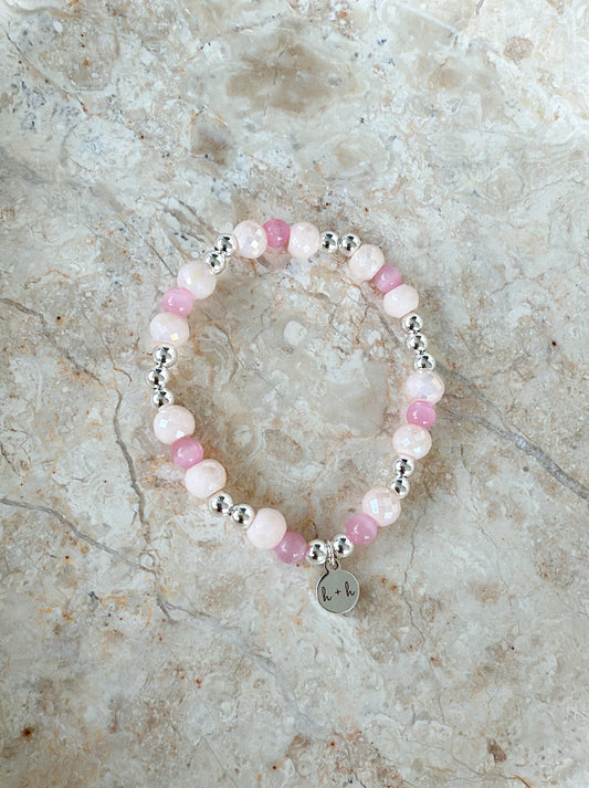 SILVER Pink Ribbon