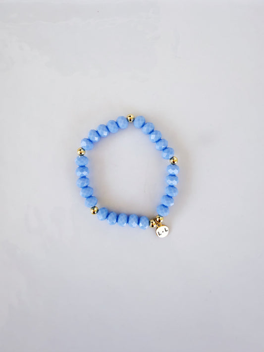Blue Acrylic Bracelet