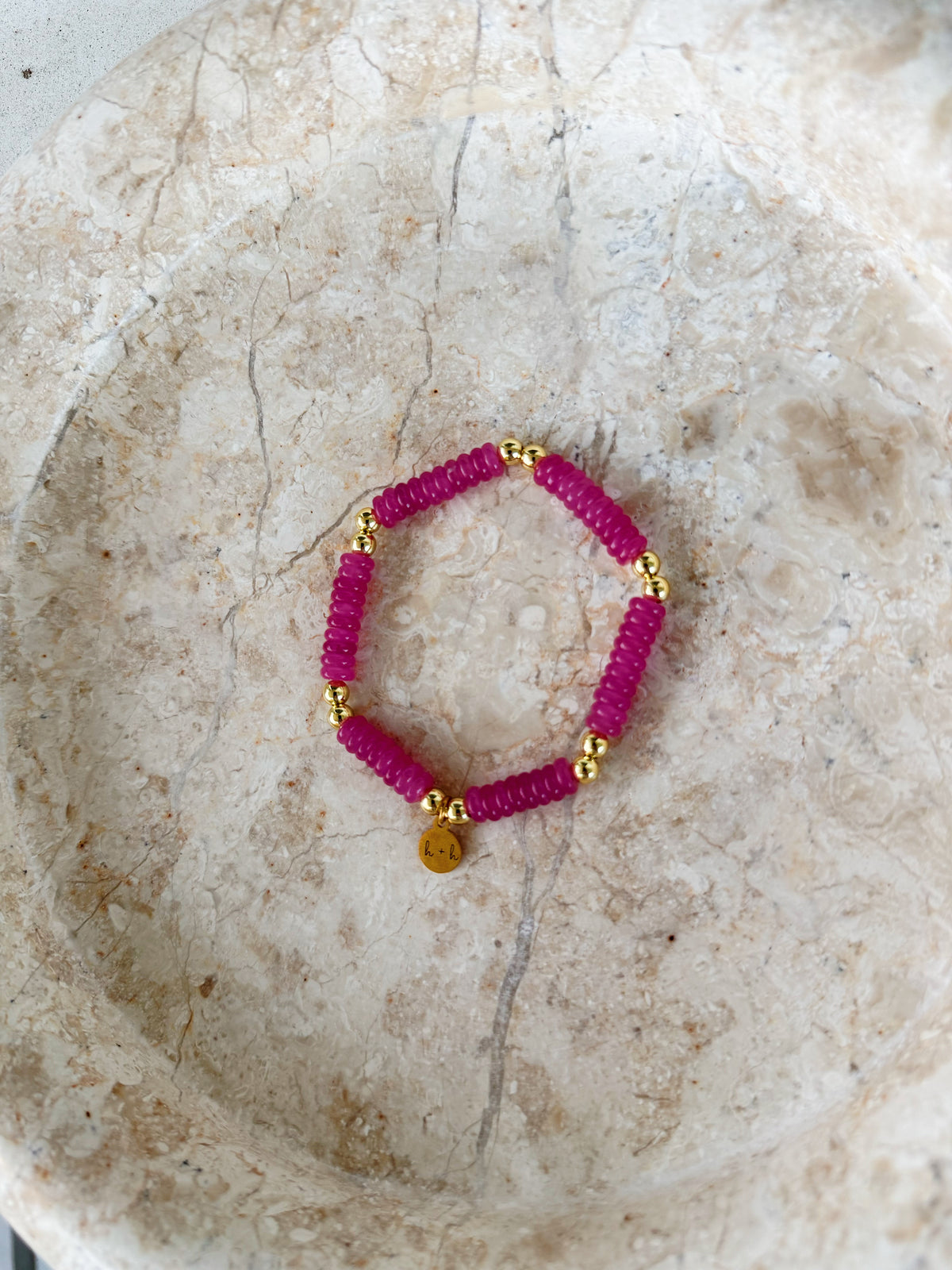 Fall Pink Sherbet Bracelet