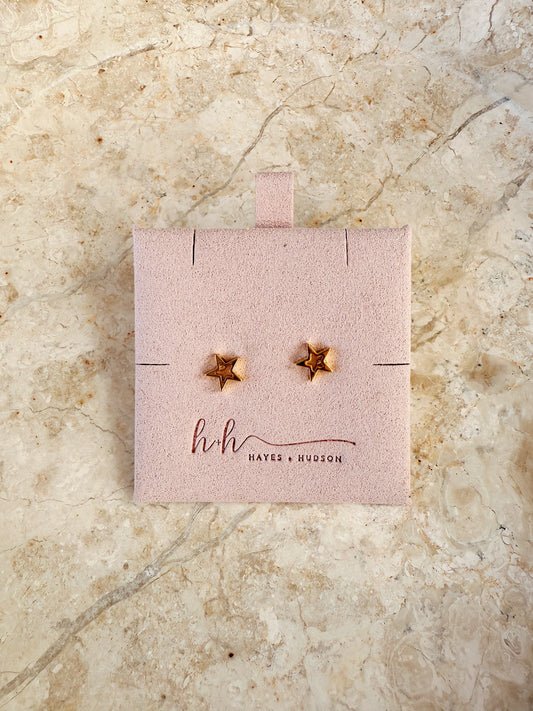 Cut Out Star Studs