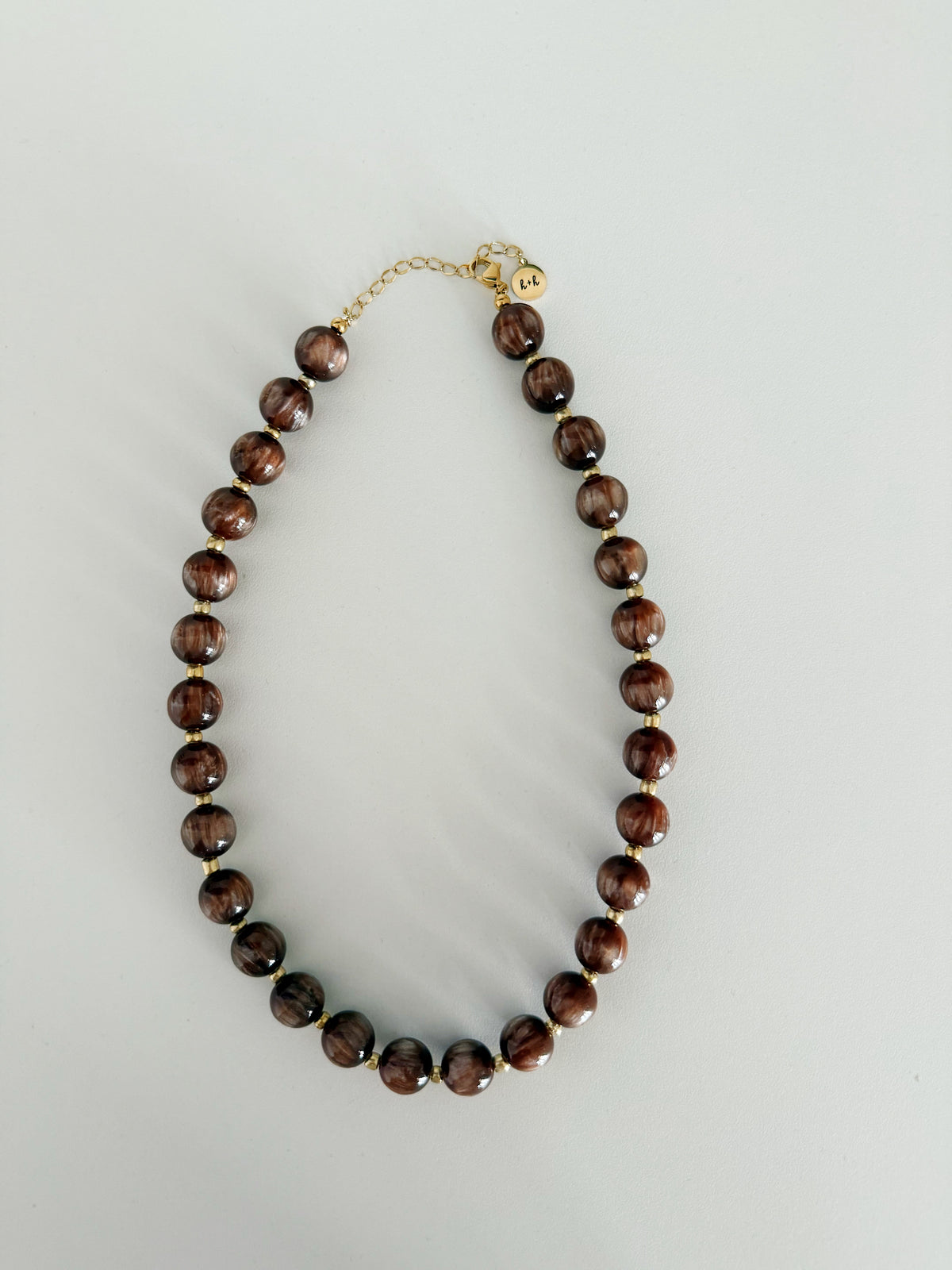 Espresso Bauble Necklace