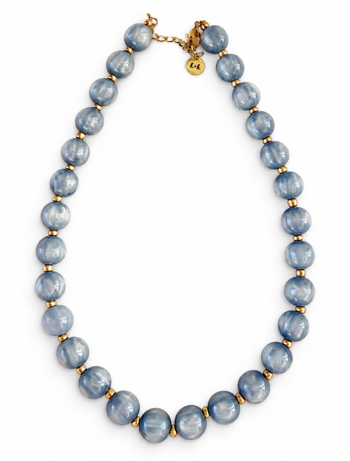 Sky Blue Bauble Necklace