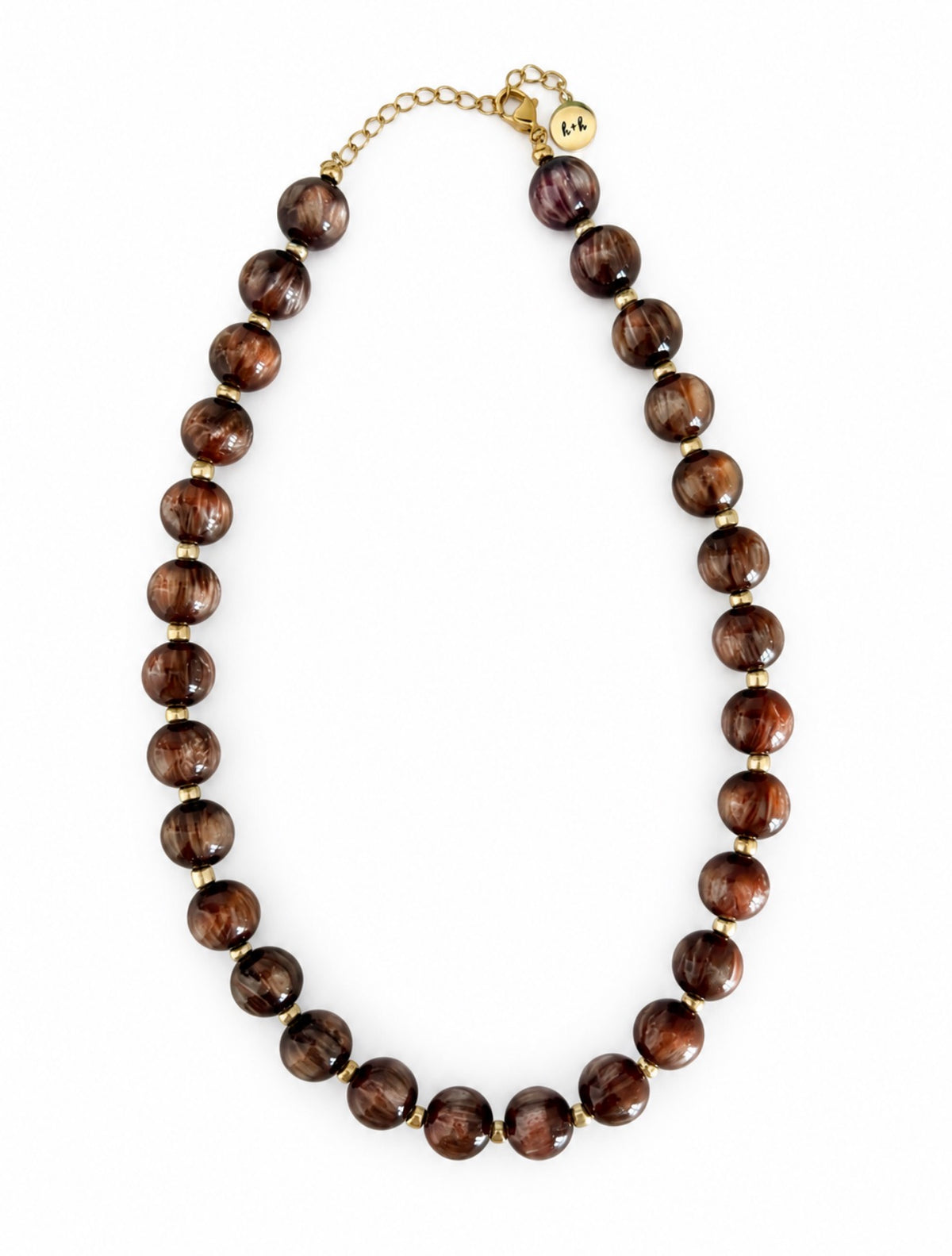 Espresso Bauble Necklace