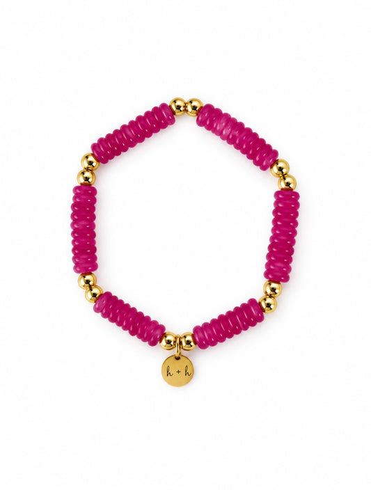 Fall Pink Sherbet Bracelet