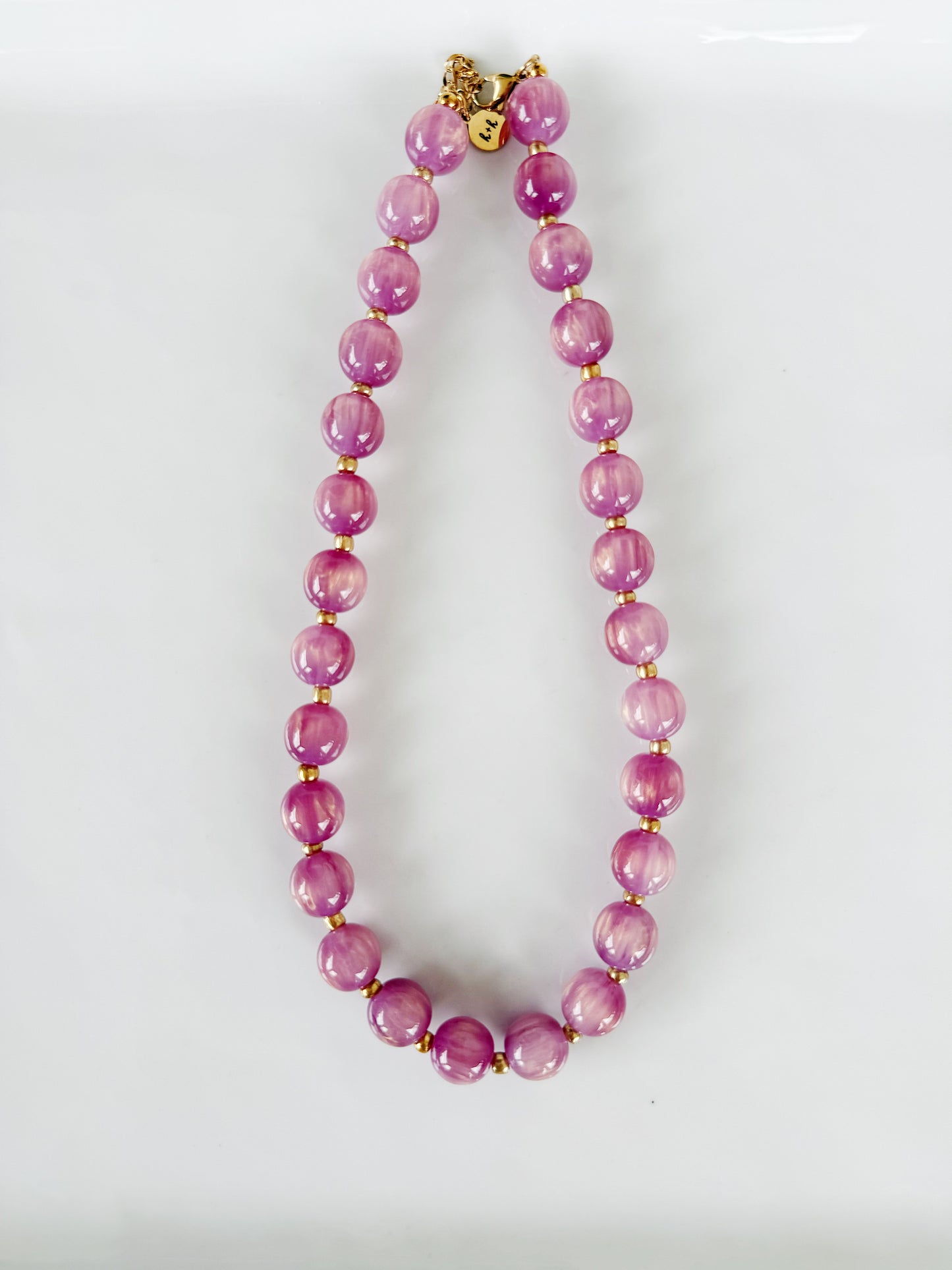 Rosé Bauble Necklace