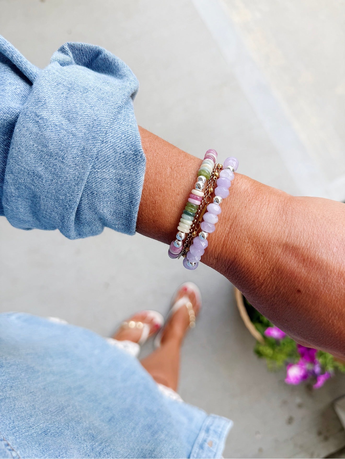 SILVER Sherbet Bracelet