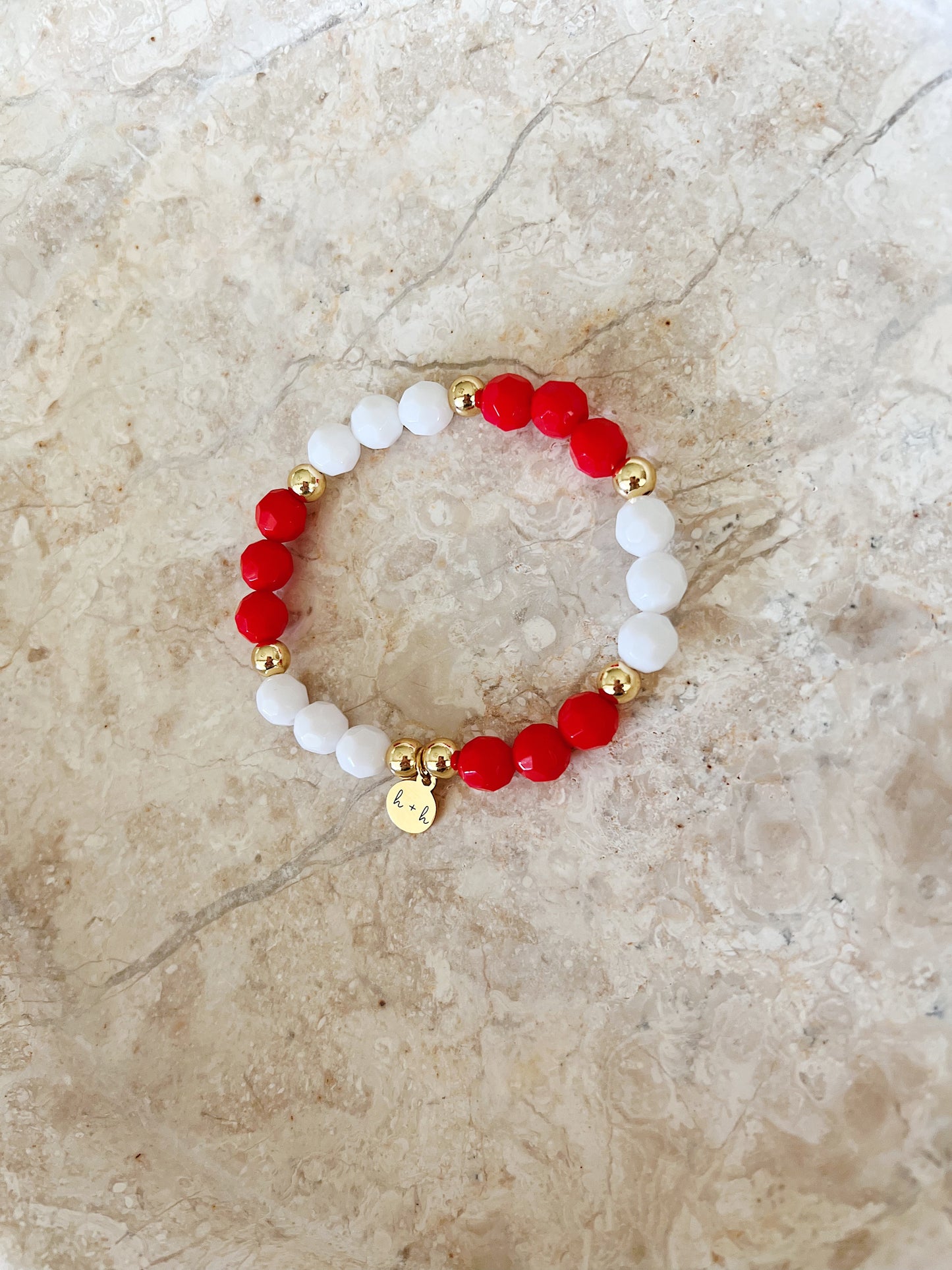 Red + White Acrylic