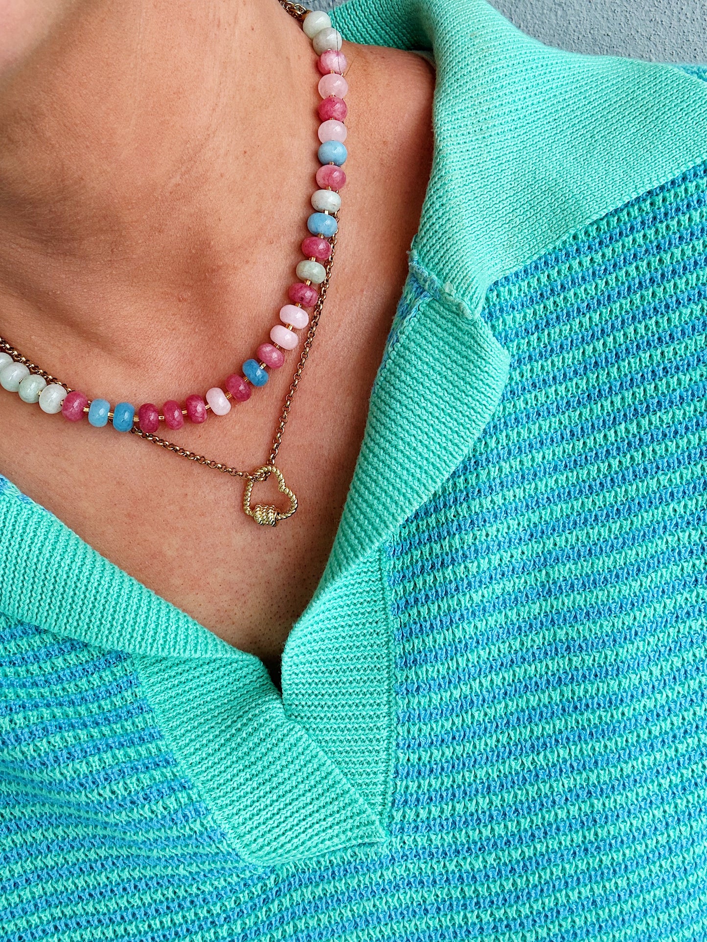 Pastel Rainbow Necklace