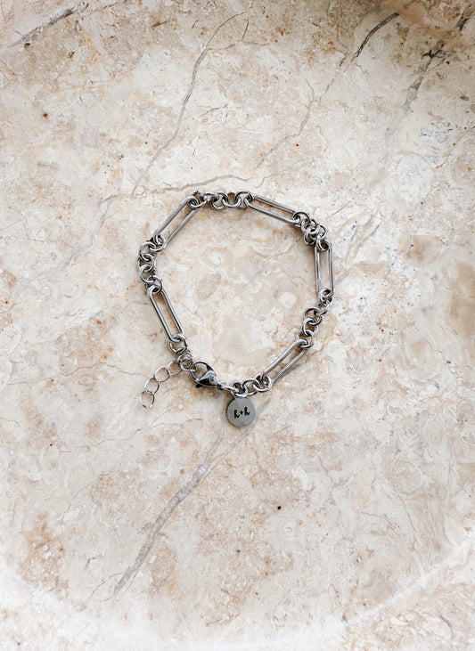 SILVER Chain Link Bracelet